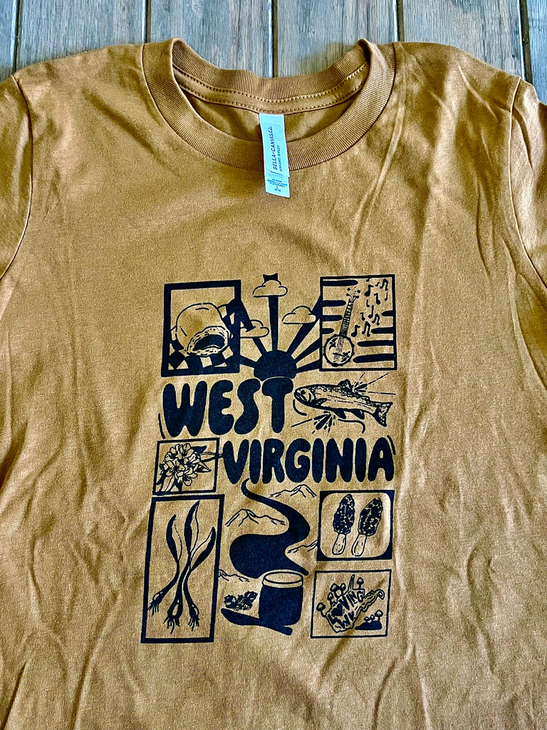 WV Sunrise Collage - Youth Tee – Loving West Virginia