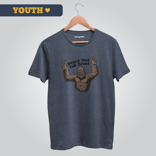Peace Out Cub Scout (Youth Tee)