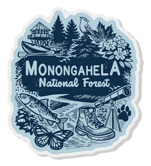 Monongahela National Forest Lapel Pin