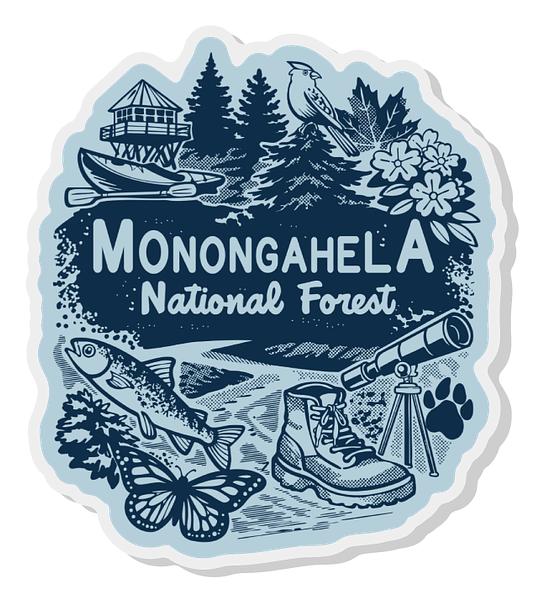 Monongahela National Forest Lapel Pin