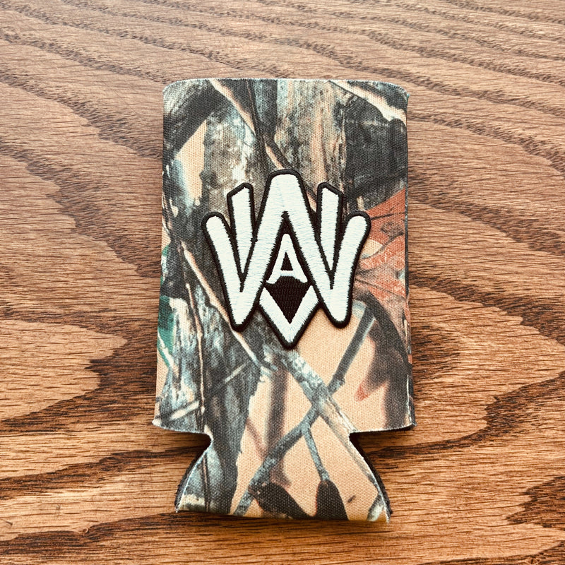 Slim Can Cooler w/ Vintage WVA Patch