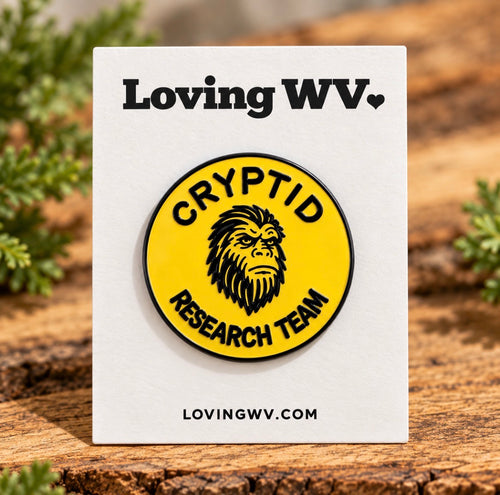 Bigfoot Cryptid Research Team Metal Pin