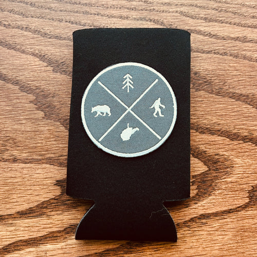 Slim Can Cooler w/ I Believe Patch