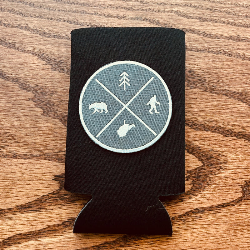 Slim Can Cooler w/ I Believe Patch