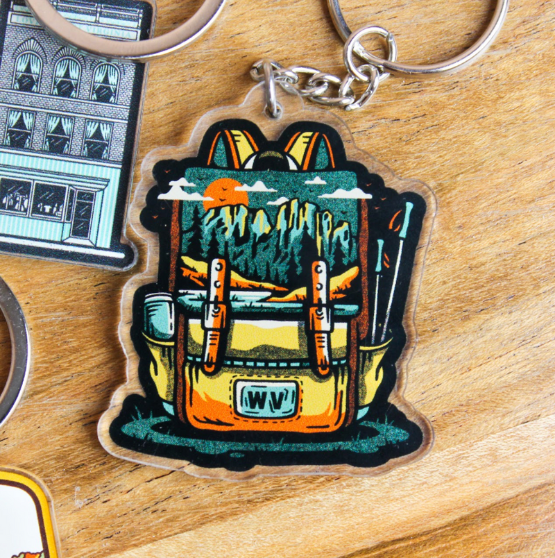 Seneca Backpack Keychain