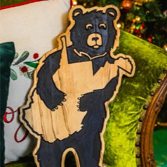 West Virginia Bear Hug Sign