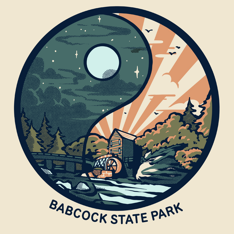 SP-BAB-5 - Babcock - Yin Yang Sticker