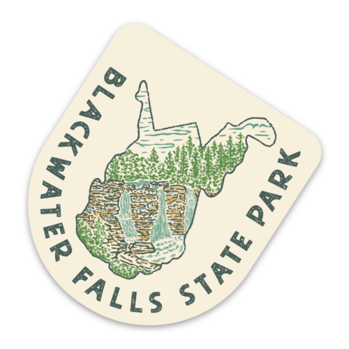 Blackwater Falls State Park - Sticker