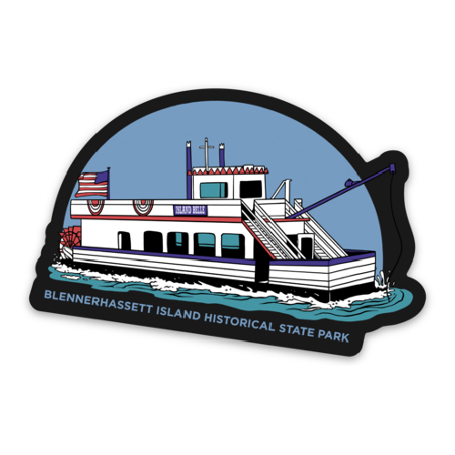 Blennerhassett Ferry - Sticker