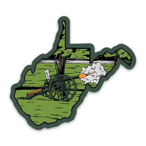 Carnifex Ferry Battlefield - Sticker