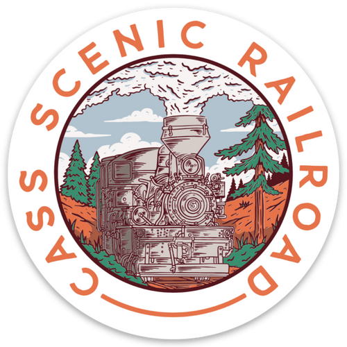 Cass Scenic Railroad - Magnet