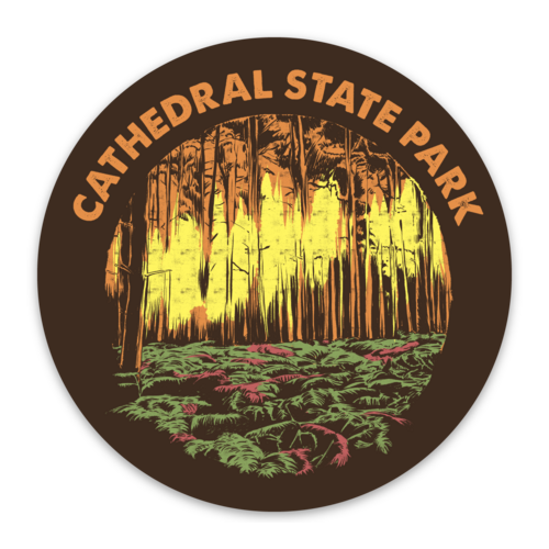 Cathedral State Park - Sticker