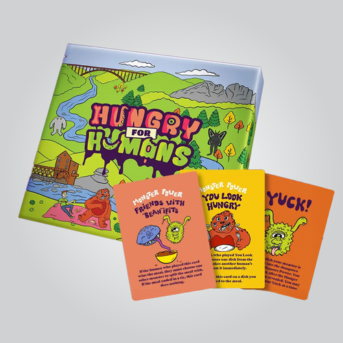 Hungry for Humans Board Game