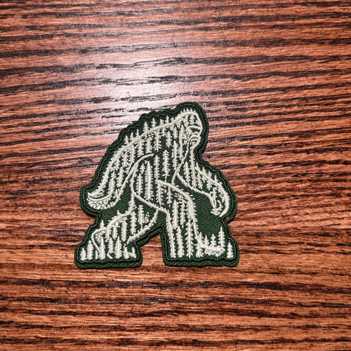 Bigfoot Made of Trees - Patch