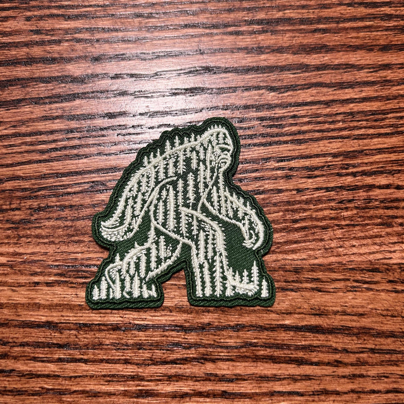 Bigfoot Made of Trees - Patch