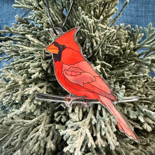 Cardinal Ornament