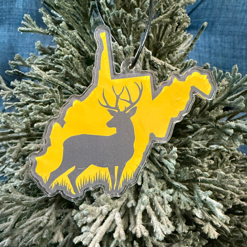 WV Deer Ornament
