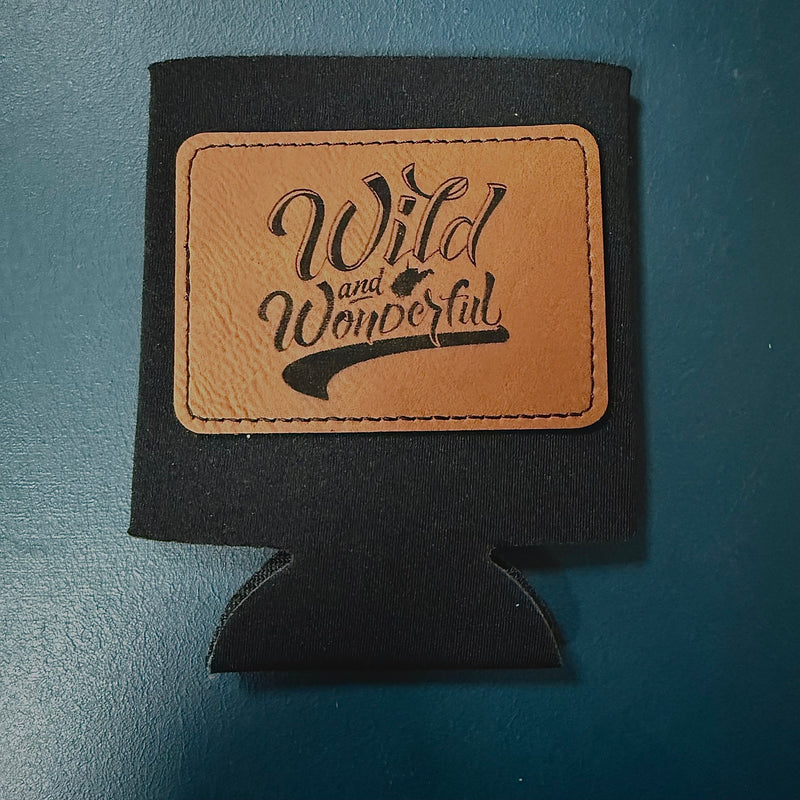 Wild & Wonderful Leather - Can Cooler w/ Patch