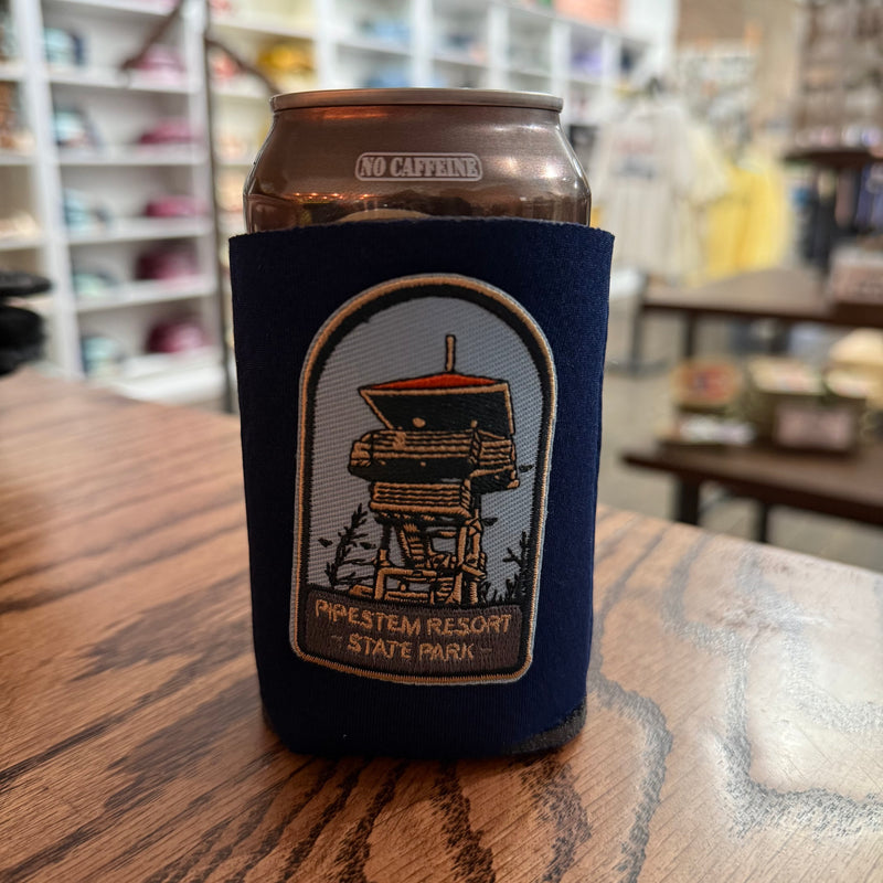 Pipestem Tower - Can Cooler w/ Patch