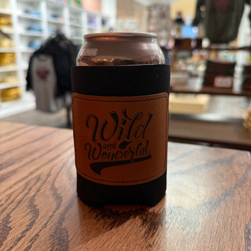 Wild & Wonderful Leather - Can Cooler w/ Patch
