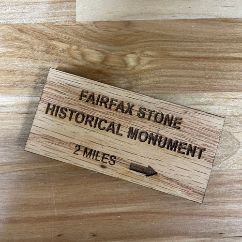 Fairfax Stone Historical Monument - State Park Magnet