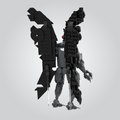 Mothman Cryptid Brick Set