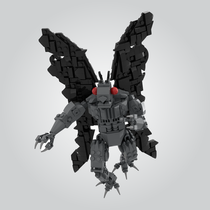 Mothman Cryptid Brick Set