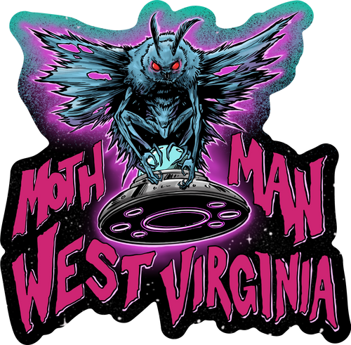 Mothman West Virginia - Sticker