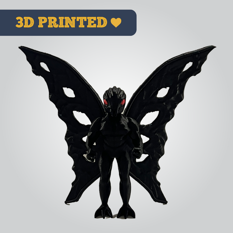 3D Printed Cryptid - Mothman