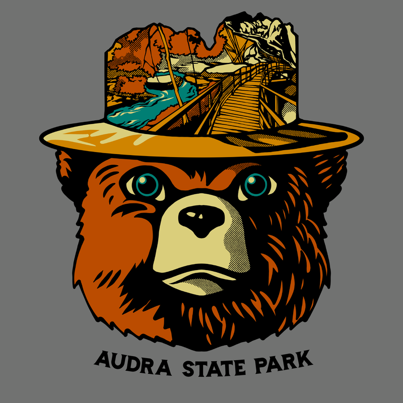 SP-AUD-6 - Audra - Ranger Bear Sticker