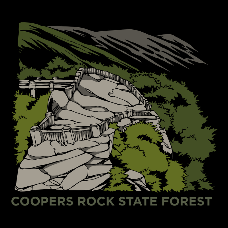 SP-COP-11 - Coopers Rock - Dark Coopers Overlook