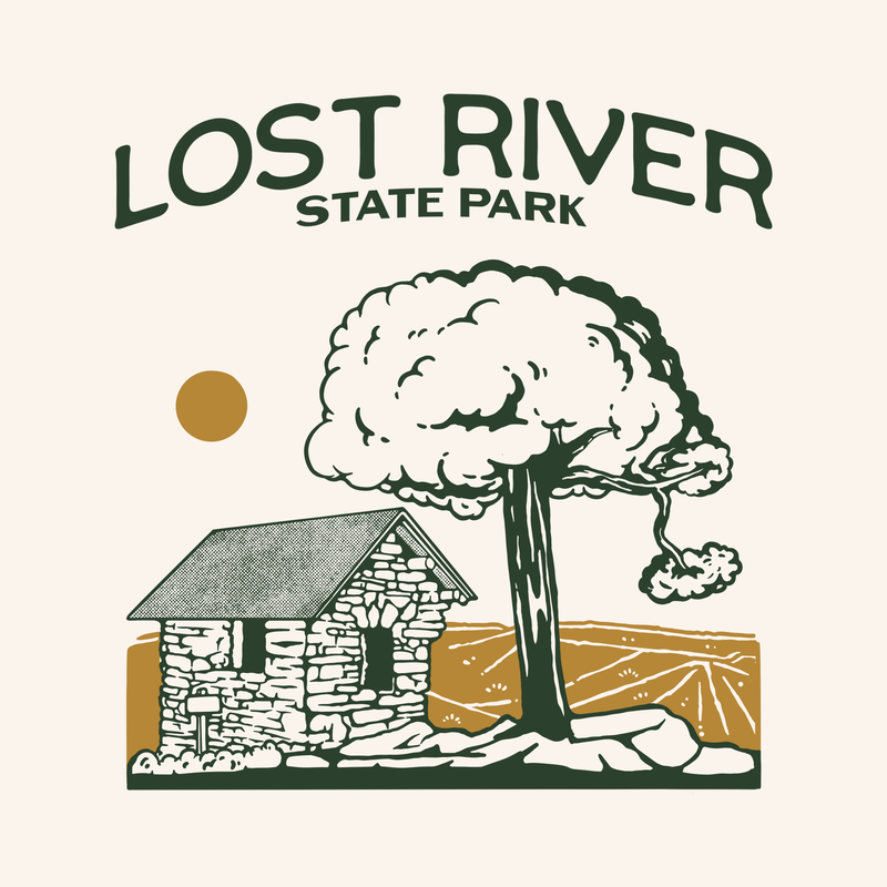 SP-LOR-4 - Lost River - Location Sticker