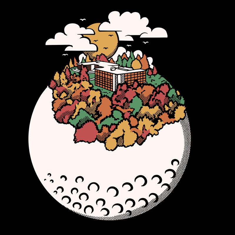 SP-PIP-13 - Pipestem - Golfball Location Sticker