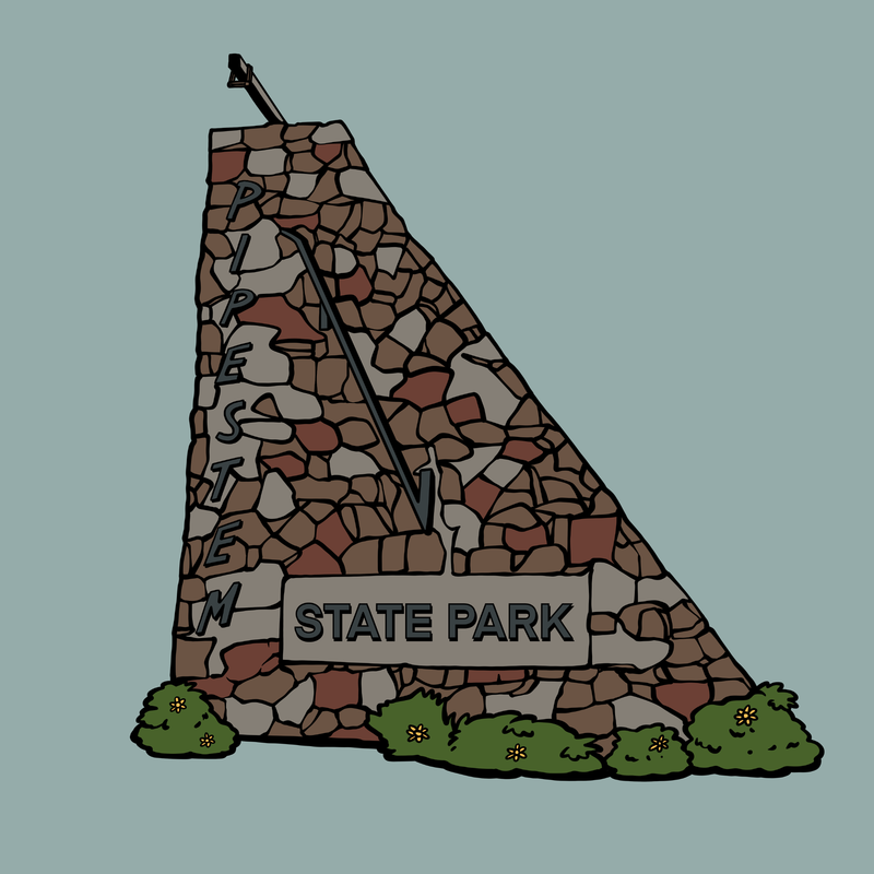 SP-PIP-3 - Pipestem - Location Sign Sticker