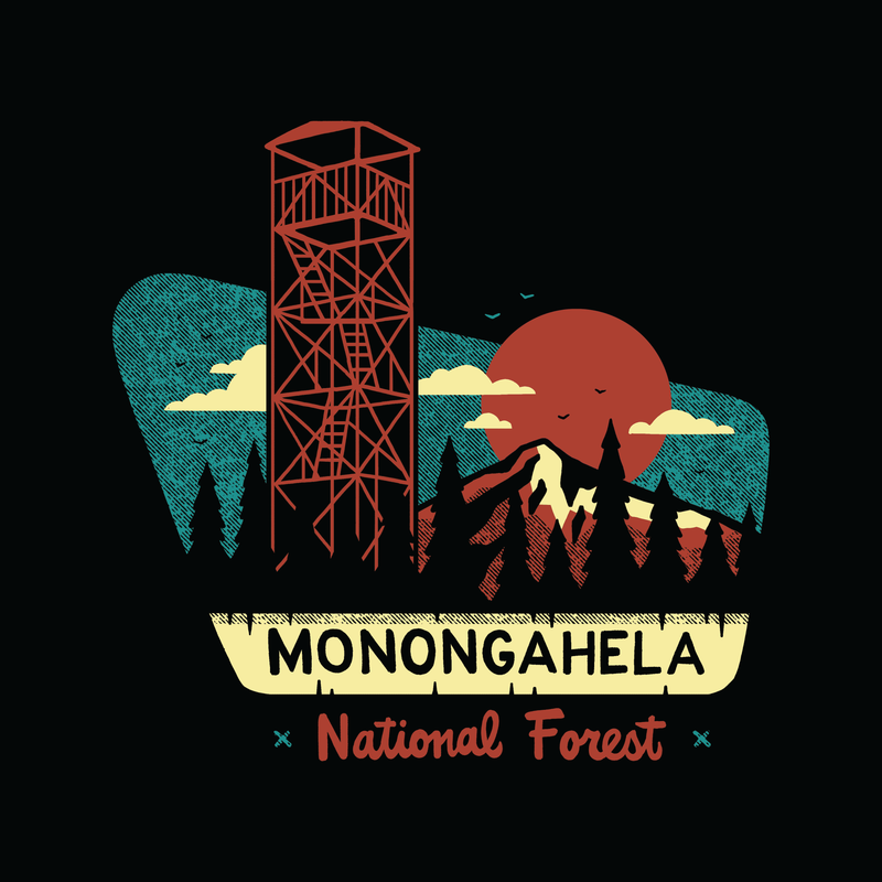 SP-SEN-4- Seneca - Mon Fire Tower Sticker