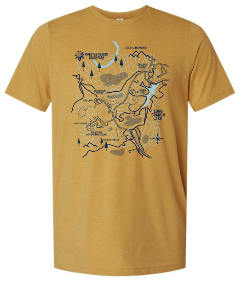 Trail Map Shirt