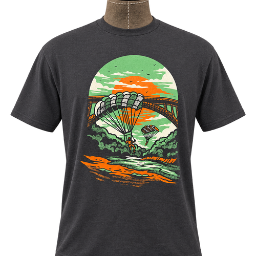 New River Gorge Base Jumping Shirt