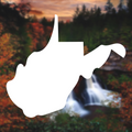 West Virginia State Vinyl Decal - Loving West Virginia