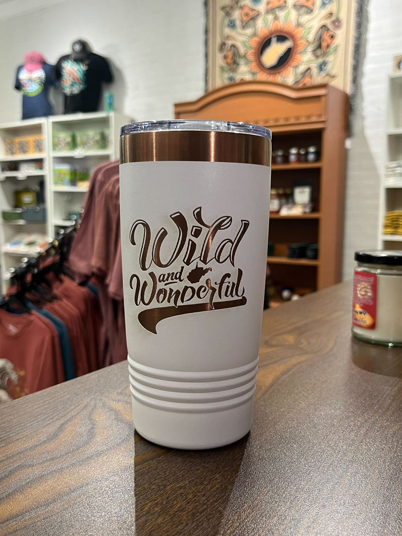 Tumbler Wild & Wonderful Script 20oz