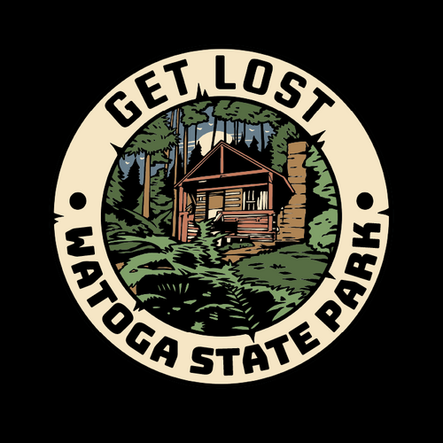 SP-WTG-1 - Watoga - Get Lost Sticker