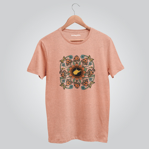 Mandala Mushroom Shirt