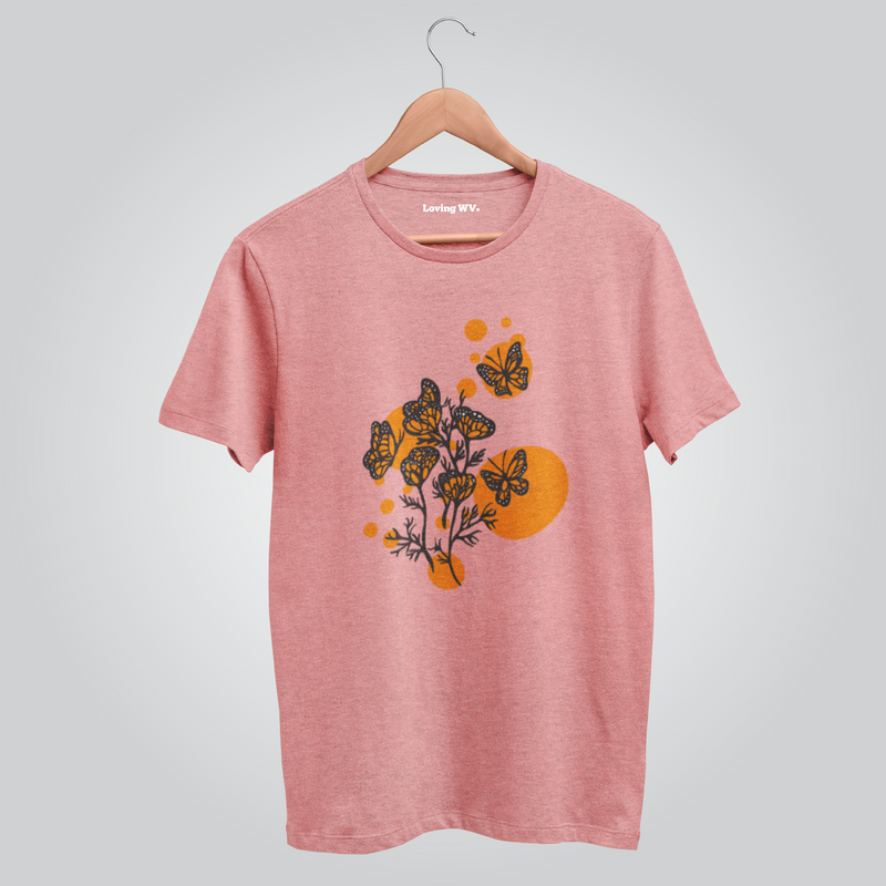 Monarch Flowers - Shirt