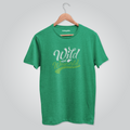 Wild & Wonderful Script Green Shirt