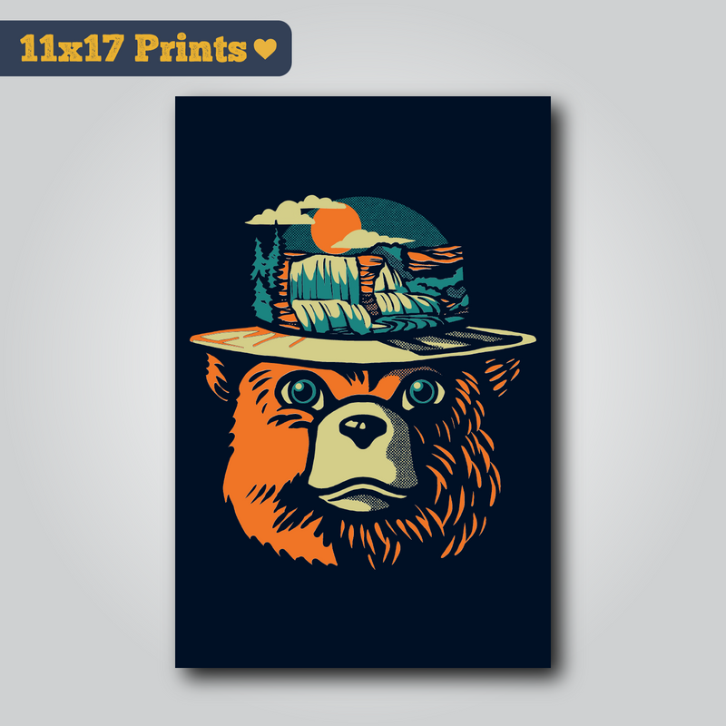 Smokey - 11x17 Art Print