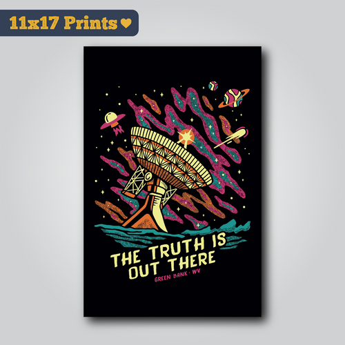 The Truth is Out There - 11x17 Art Print