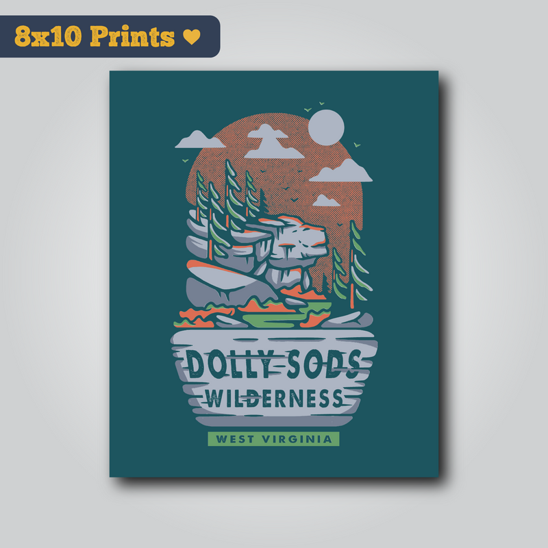 Dolly Sods - 8x10 Art Print