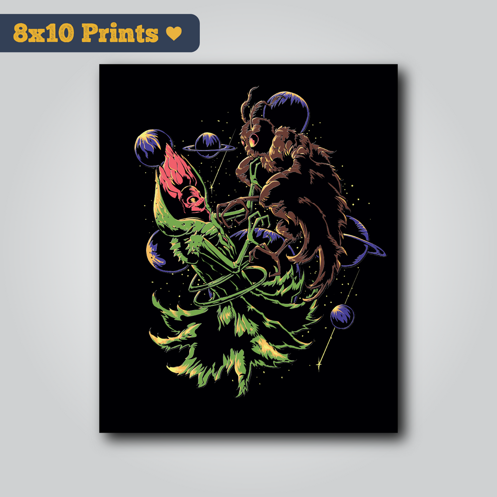 Space Cryptids - 8x10 Art Print – Loving West Virginia