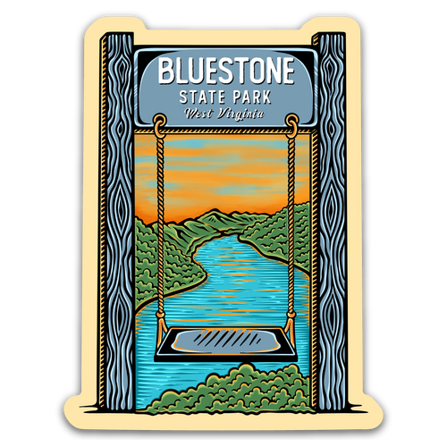 Bluestone Swing Sticker