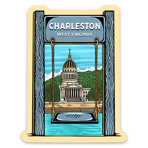 Charleston Swing Sticker