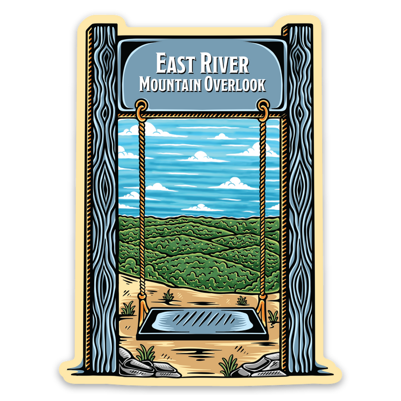 East River Swing Sticker